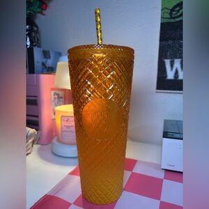 🍊 Starbucks Orange Ombre Jewel Iridescent Tumbler – Venti (24 oz)